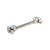 Piercing Mamilo Titânio 4 Zircônias - comprar online