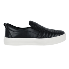 Slip On Preto Costura Aparente Lj Luciana Janich - comprar online