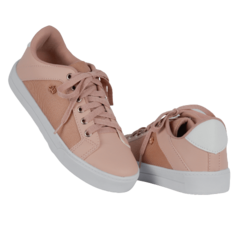 Tênis Rose/Branco Coroa Lateral Lj Luciana Janich