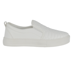 Slip On Branco Costura Aparente Lj Luciana Janich - comprar online