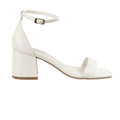 Sandália Off White Salto Bloco 7cm Lj Luciana Janich na internet