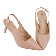 Sapato Antique Mocca Salto Fino 8cm Bico Fino Lj Luciana Janich