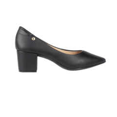 Scarpin preto discount salto 6 cm