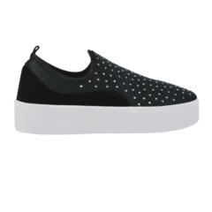 Slip On Preto Strass Grafite Lj Luciana Janich na internet