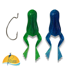 Kit Isca Frog Soft com Anzol