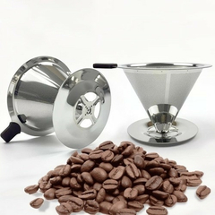 Coador De Café Pour Over Aço Inox - Não Precisa De Filtro! - comprar online