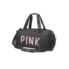 BOLSO PINK GLITTER - NEGRO - comprar online