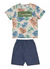 CONJ. MARLAN FOLHAGENS TROPICAL SHORT MOLETINHO (9547) - comprar online