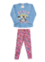 CONJ. VALEEN KIDS BLUSA GATINHO SUPER COOL E LEGGING (11169)