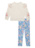 CONJ. KUKIÊ BLUSA MANGA FLORIDA/LEGGING ESTAMPADA (11241) - Happy Store Moda Infantil