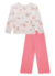 CONJ. INFANTI BLUSA BEST FRIENDS/CALÇA WIDE LEG (11266) - Happy Store Moda Infantil