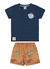 CONJ. MARLAN DINOSAUR SHORTS MOLETINHO (9915)