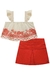 CONJUNTO INFANTI CROPPED LAISE/ SH SAIA LINHO (12881) na internet