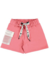 ﻿CONJ. MILI E NINA BLUSA EM MEIA MALHA/SHORTS EM FLEECE﻿ (6425) - Happy Store Moda Infantil