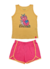 CONJ. PIJAMA KELY E KETY MONSTRINHOS / SHORTS MEIA MALHA (7723) - comprar online