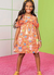 VESTIDO KUKIÊ EM LIGHT PEACH BICHINHOS (6893)(6892)