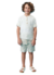 CONJ. LUC BOO TRICOLINE / SHORT CHAMBRAY (6872)