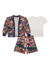 CONJUNTO INFANTI BL CANELADO/KIMONO E SH FRESCH (11670/11671) - comprar online