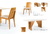 Conjunto Mesa Maya + Cadeiras - comprar online