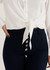 CAMISA CROPPED AGATHA OFF WHITE - comprar online