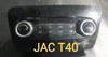 Comando Ar Condicionado Jac T40 2017/2019 - Original.