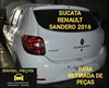 Sucata Renault Sandero 2016 para retirada de peças