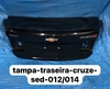 Tampa Traseira Cruze Hatch 12/14