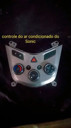 controle de comando do ar-condicionado sonic