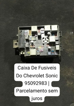 Caixa De Fusivel Chevrolet Sonic