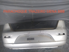 Para-choque Traseiro Fiat Siena Bbb 2008 à 2014