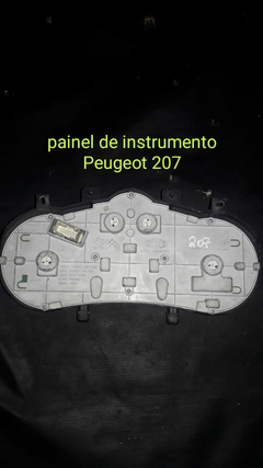 Painel Instrumentos/velocímetro Peugeot 207 2009 A 2014 - comprar online