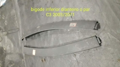 Par spoiler Saia Parachoque C3 Ano 2003 a 2011