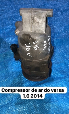 Compressor Ar Condicionado Nissan Versa March 1.6 2014