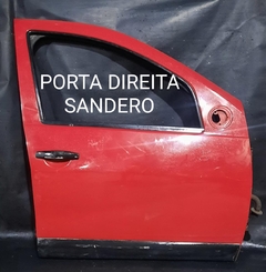 Porta Dianteira Direita Renault Sandero 2007 A 2010