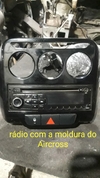 Rádio Cd com Moldura Citroen C3 Aircross 2011 á 2015