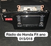 Multimídia radio honda fit 2015 - 2018