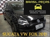 Sucata Fox 2011 para retirada de peças