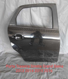 Porta Traseira Direita Fiat Grand Siena 2012 A 2019 Original