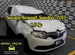 sucata de renault sandero 2015 1.6 8v para retirada de peças