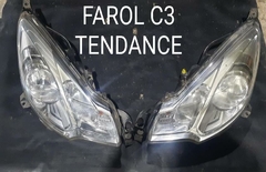 Par Farol Citroen C3 Tendence 2015