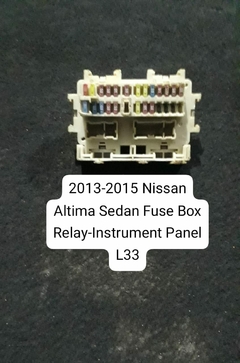 Caixa De Fusiveis Nissan Altima 2.5 2013/2015