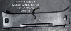 Moldura Fechadura Porta Mala Toyota Corolla 2015 à 2018