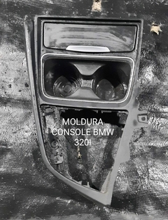 Moldura Central Porta Copos Console Bmw 320i 2012/2016