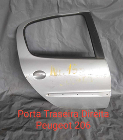 Porta Traseira Direita Peugeot 206 207