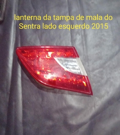 lanterna da tampa de mala do sentra original