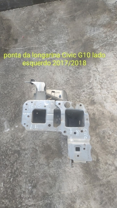 Ponta Longarina Esquerda Civic G10 2017 2018 2019 2020