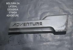 Moldura Friso Lateral Da Fiat Strada Adventure Lado Esquerdo