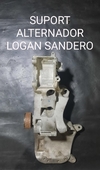 Suporte Calço Coxim Alternador compressor Logan Sandero