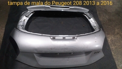 Tampa Traseira Peugeot 208 2013 Á 2016 Original