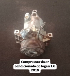 Compressor Ar Condicionado Logan 1.6 2018